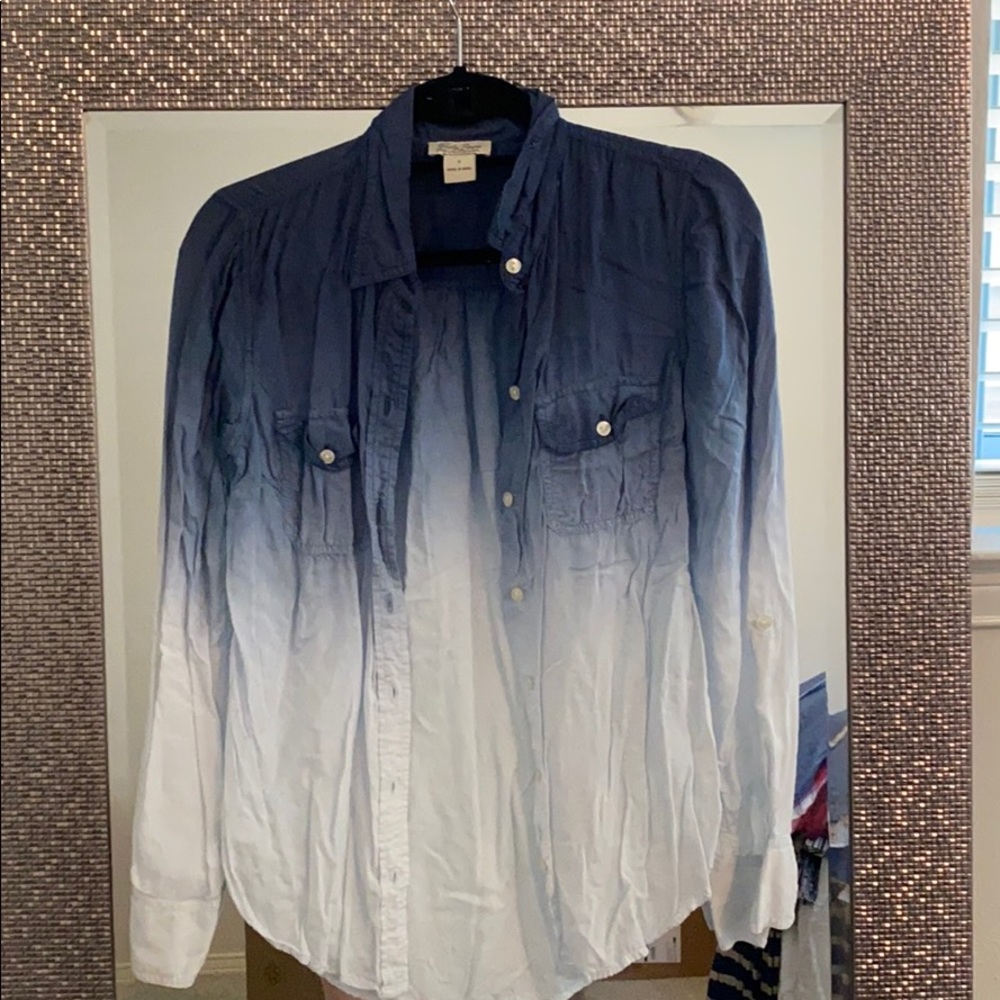 Lucky brand ombré button down